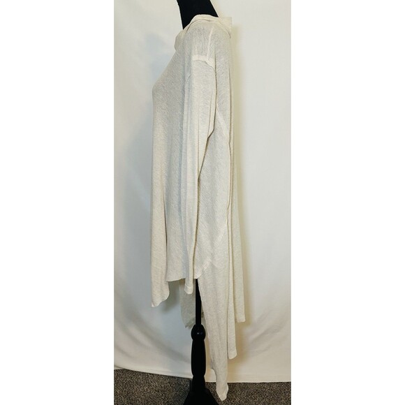 We The Free Beige Wonder Woman Mock Neck Thermal Tunic Dress Women's MEDIUM‎ - Picture 2 of 11